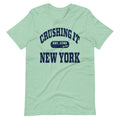 CRUSHING IT NEW YORK BLUE TEE