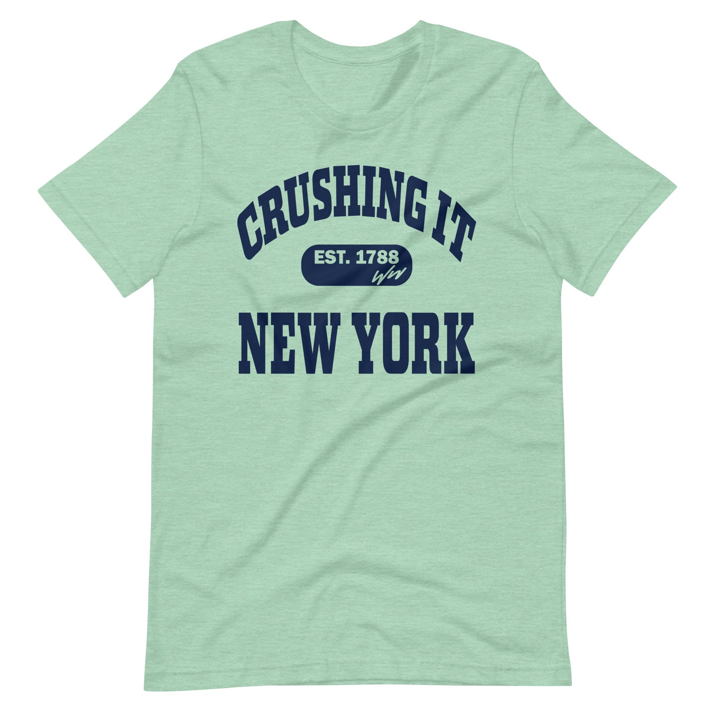 CRUSHING IT NEW YORK BLUE TEE