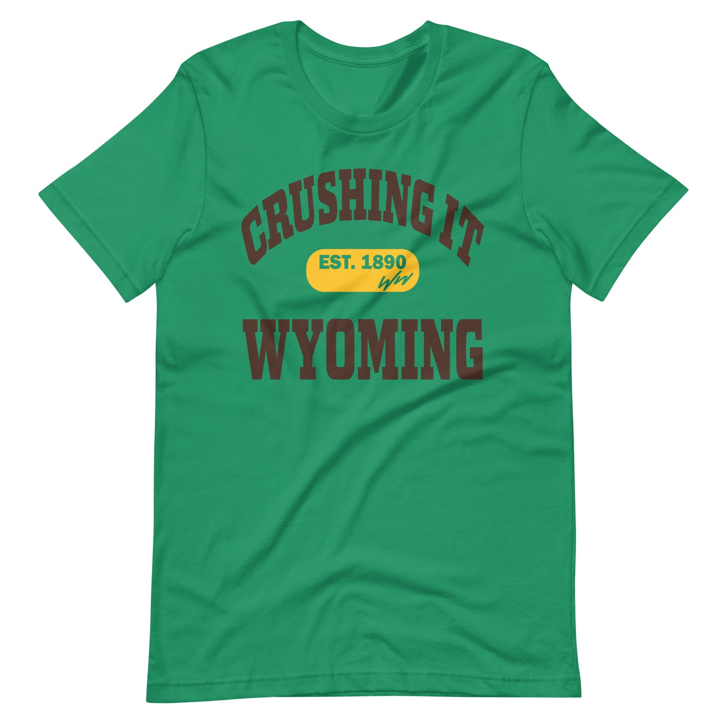 CRUSHING IT WYOMING TEE