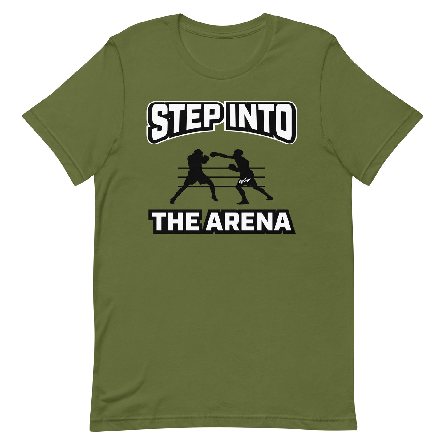 STEP INTO THE ARENA CRUSHER GRAPHIC TEE