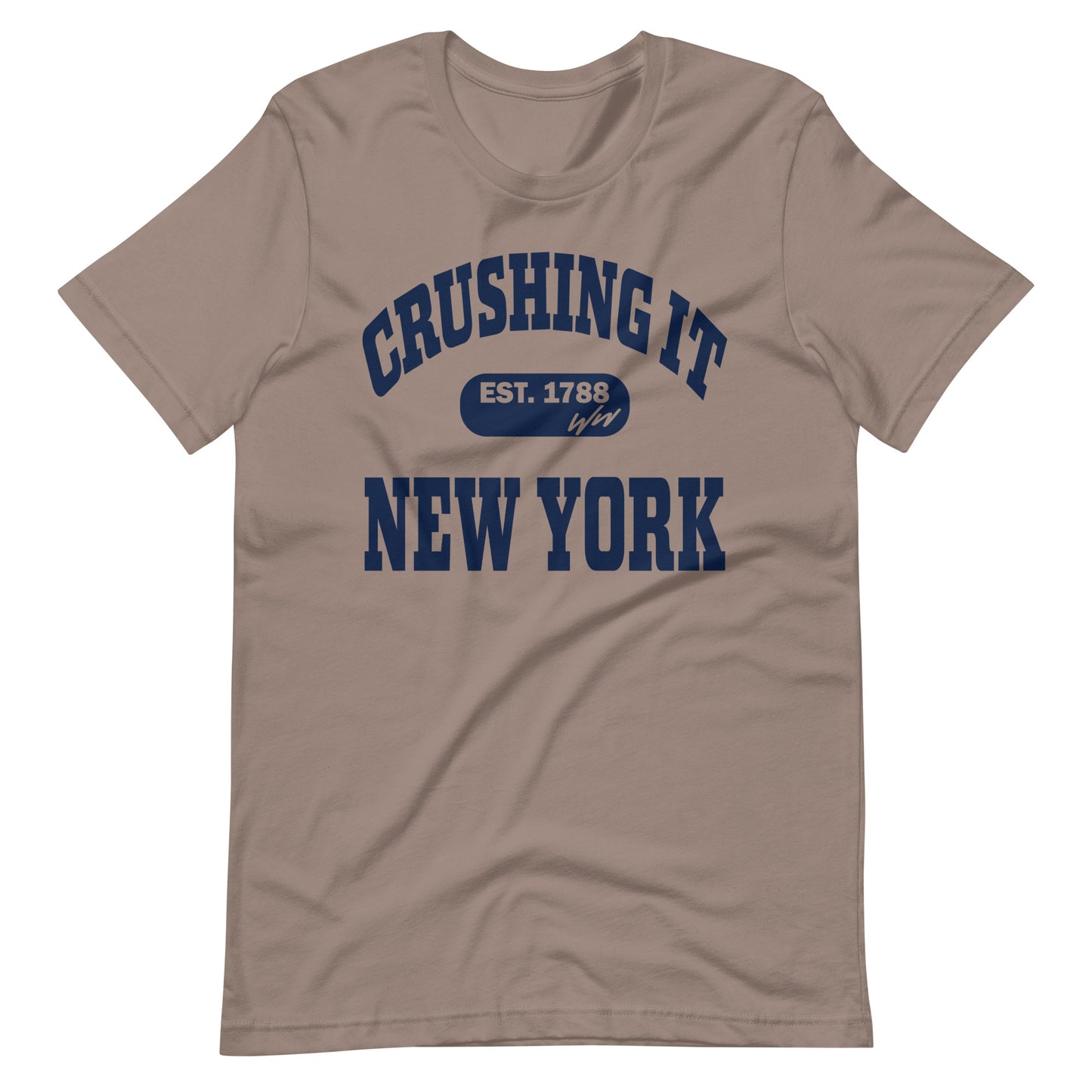 CRUSHING IT NEW YORK BLUE TEE