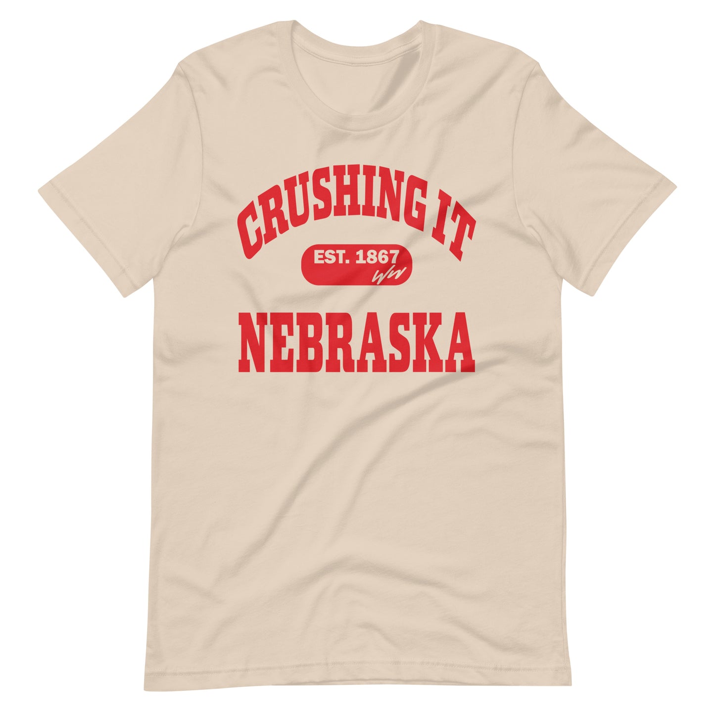 CRUSHING IT NEBRASKA TEE