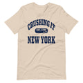 CRUSHING IT NEW YORK BLUE TEE