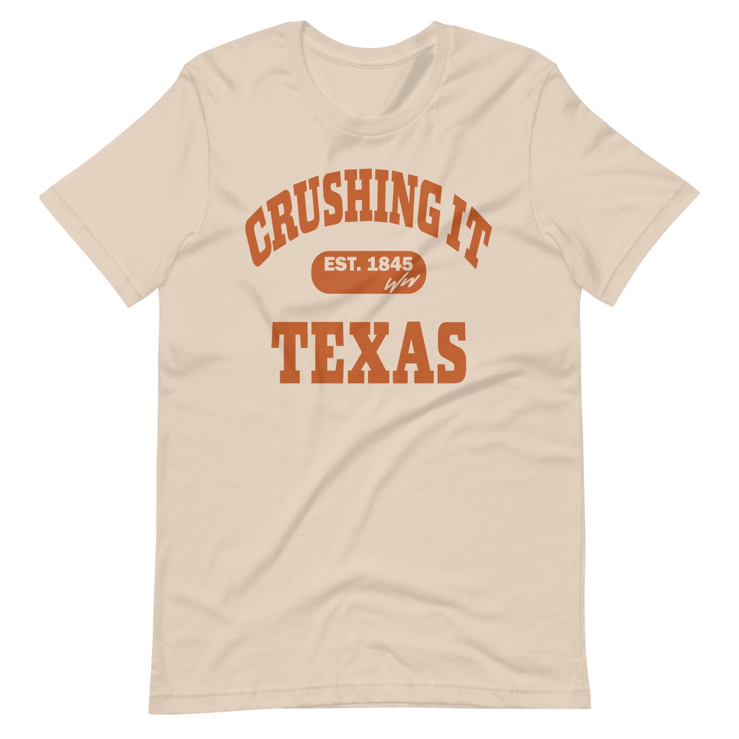 CRUSHING IT TEXAS RUST TEE