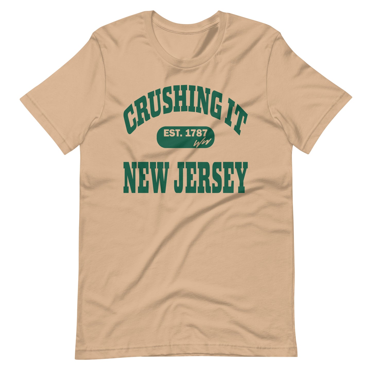 CRUSHING IT NEW JERSEY TEE