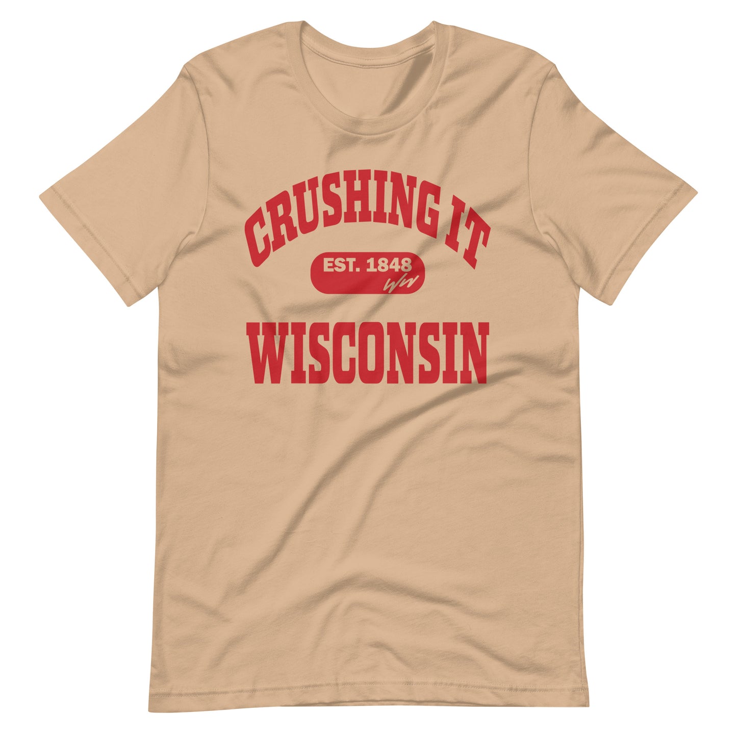 CRUSHING IT WISCONSIN TEE