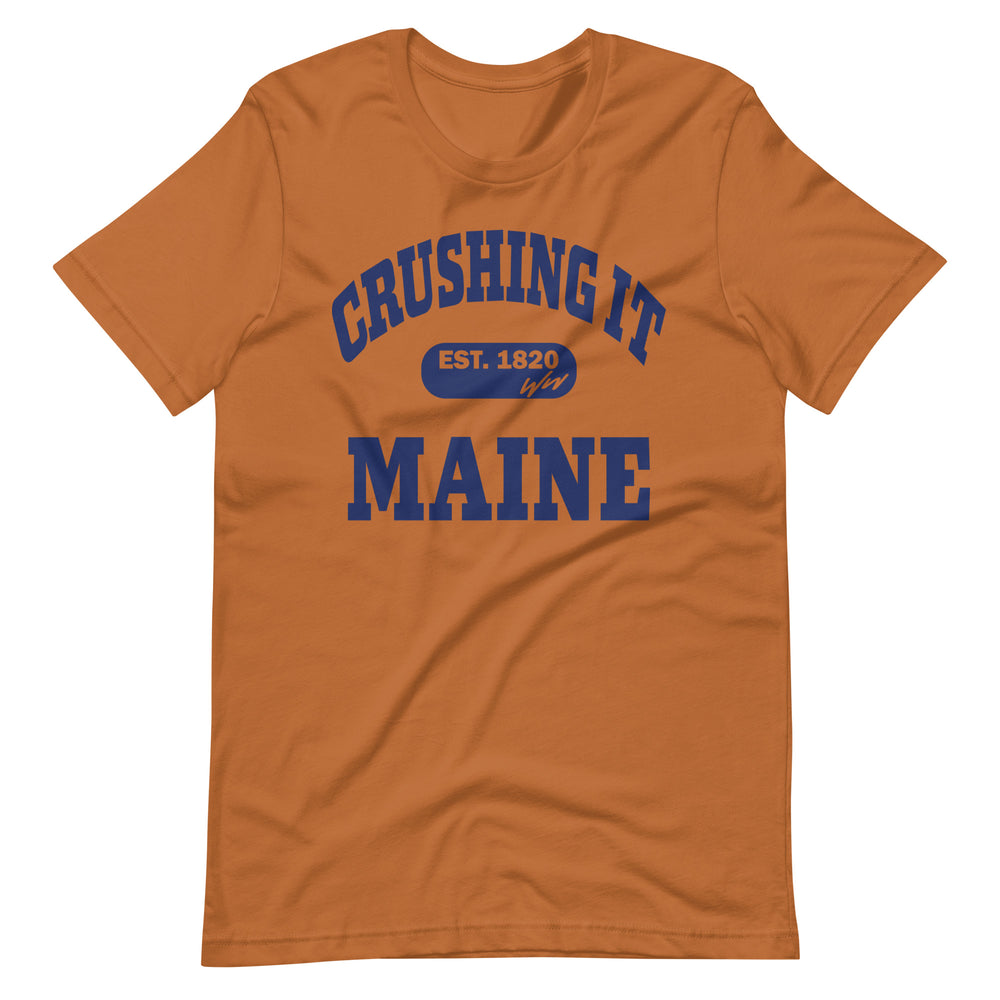 CRUSHING IT MAINE TEE