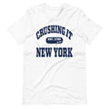 CRUSHING IT NEW YORK BLUE TEE