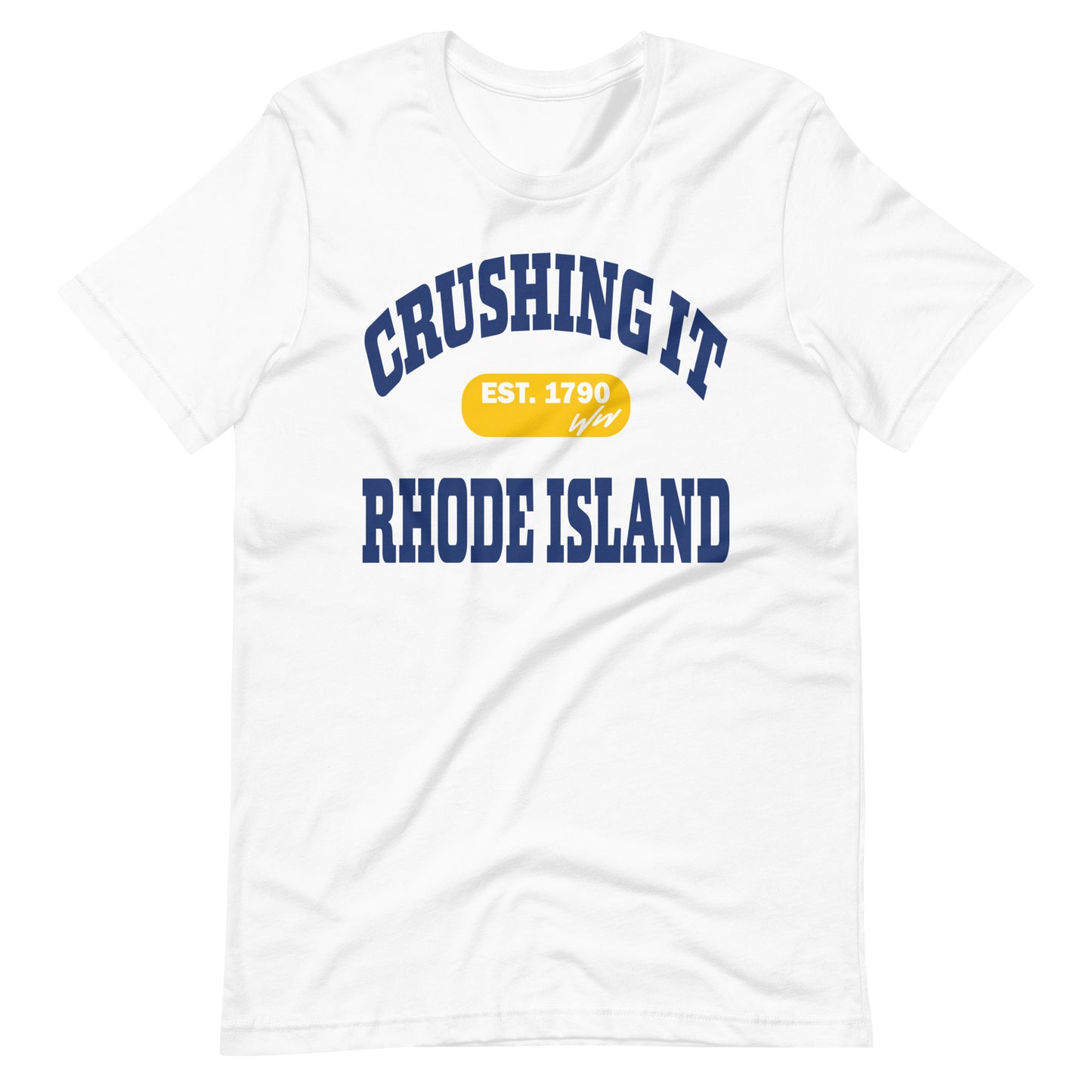 CRUSHING IT RHODE ISLAND TEE