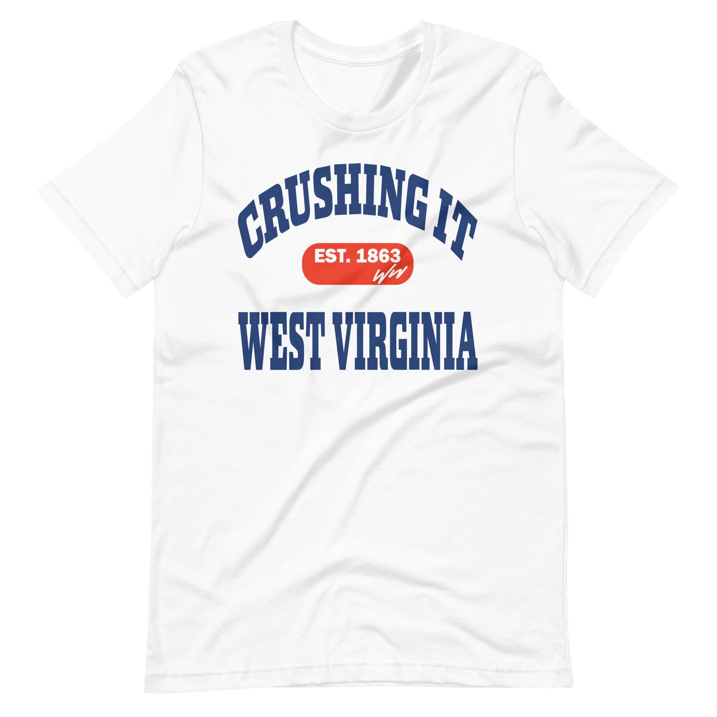 CRUSHING IT WEST VIRGINIA TEE