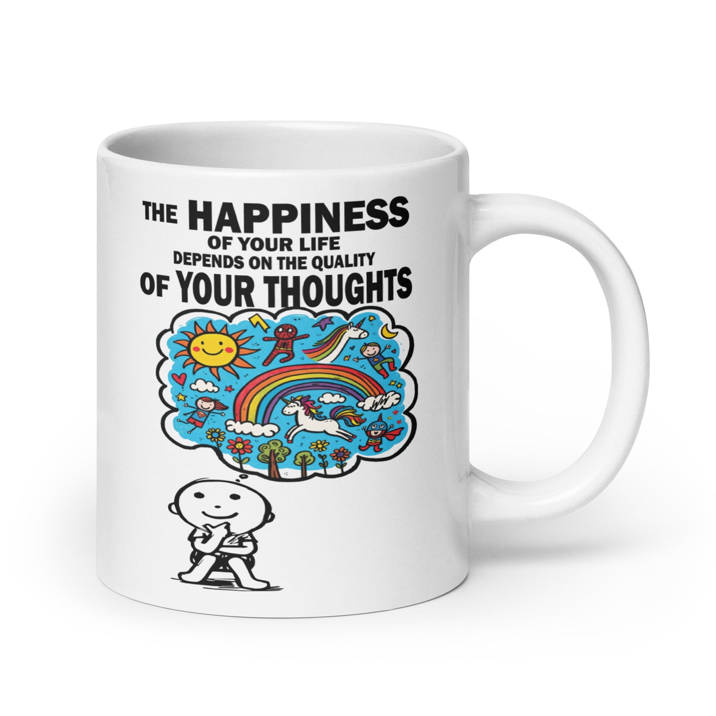 GOOD THOUGHTS CRUSHER MUG