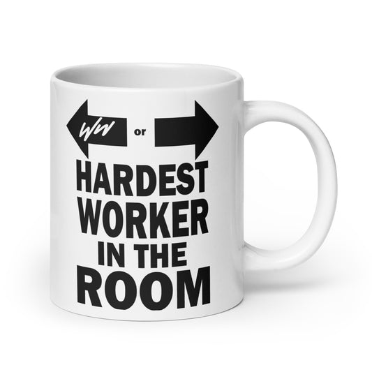 HARDEST WORKER CRUSHER MUG